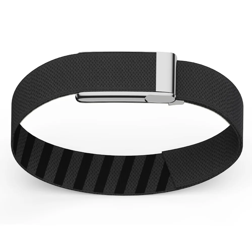Adjustable Elastic Bicep Band Breathable Sweat Resistant Nylon Sport Band Cozy Knitted for Whoop 5.0 One/Peak/Life(MG)