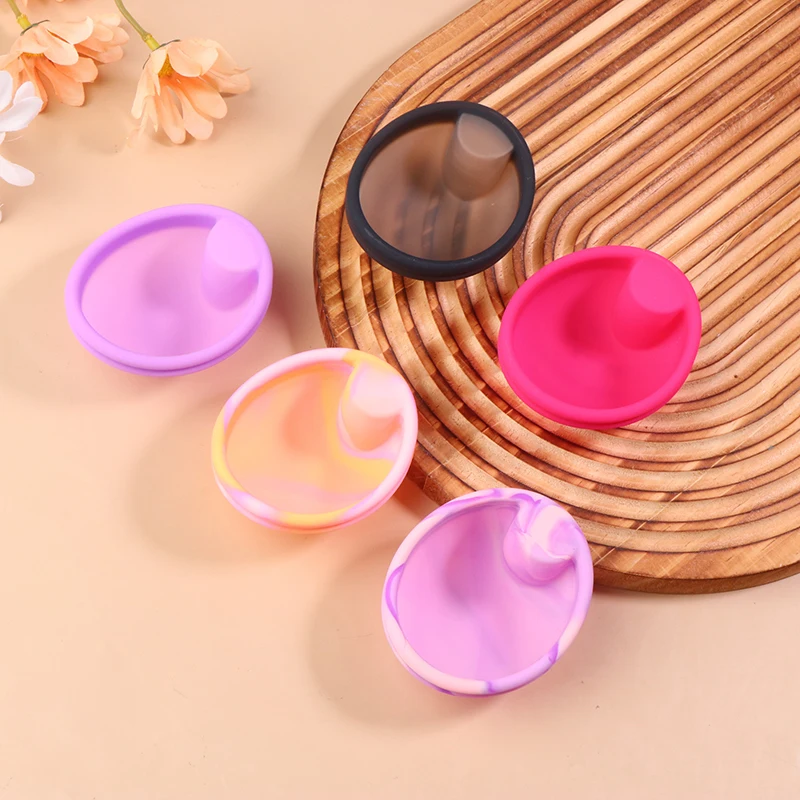 1pcs Silicone Flat Fit Design Extra Thin Reusable Silicone Menstrual Disc For Women Menstrual Tab Sterilizing