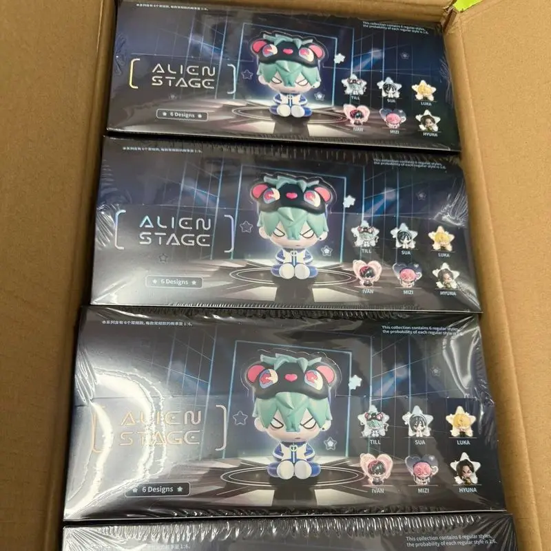 

Alien Stage Genuine Free Stage Blind Box Series Mizi Sua Ivan Till Luka Hyuna Anime Figure Model Peripheral Collection Decoratio