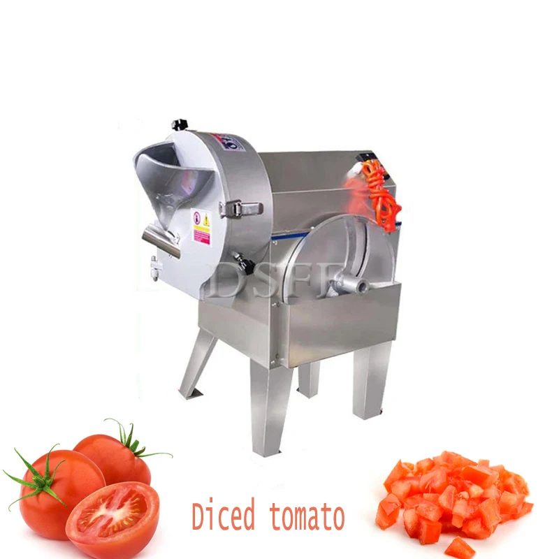 Commercial Industrial Electric Vegetable Cutter Fruit And Vegetable Potato Carrot Onion Shredder