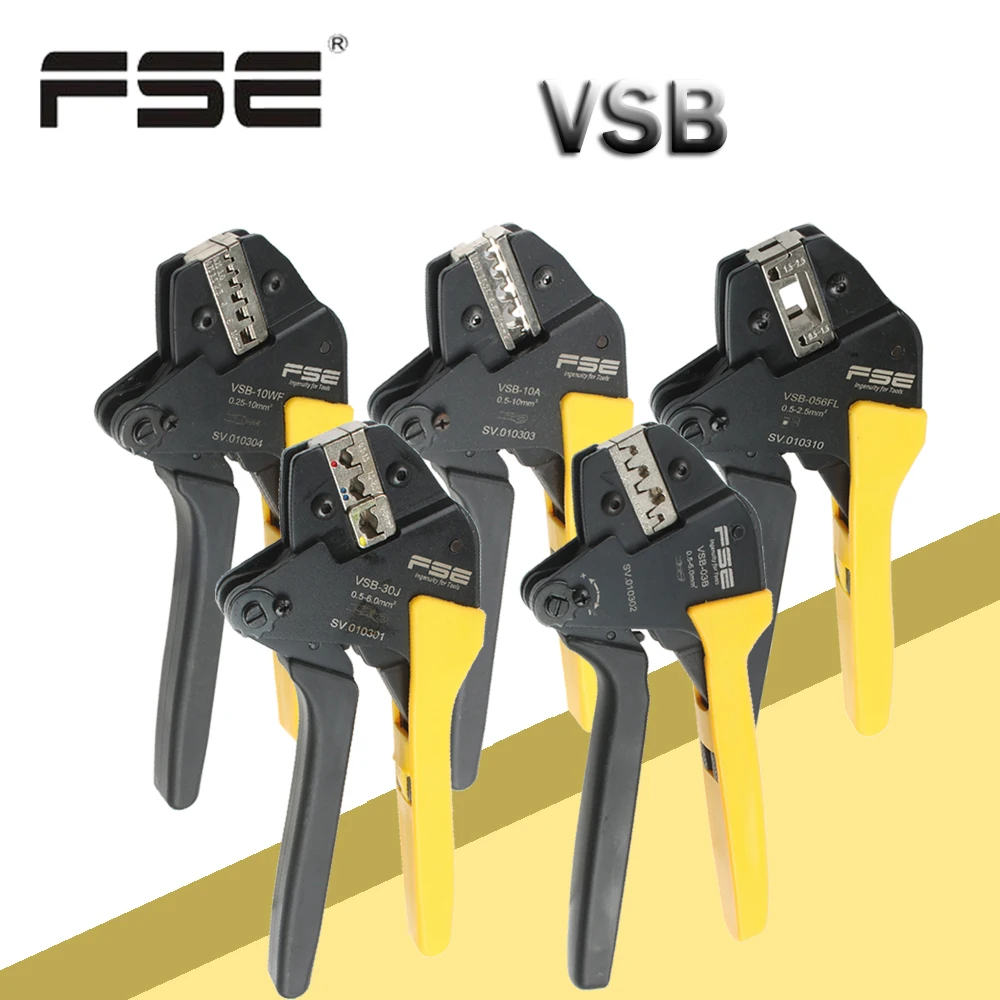 VSB-03B VSB-10A VSB-10WF VSB-30J High-quality Crimping Pliers  High Precision Terminal Crimp Self-adjusting Tools