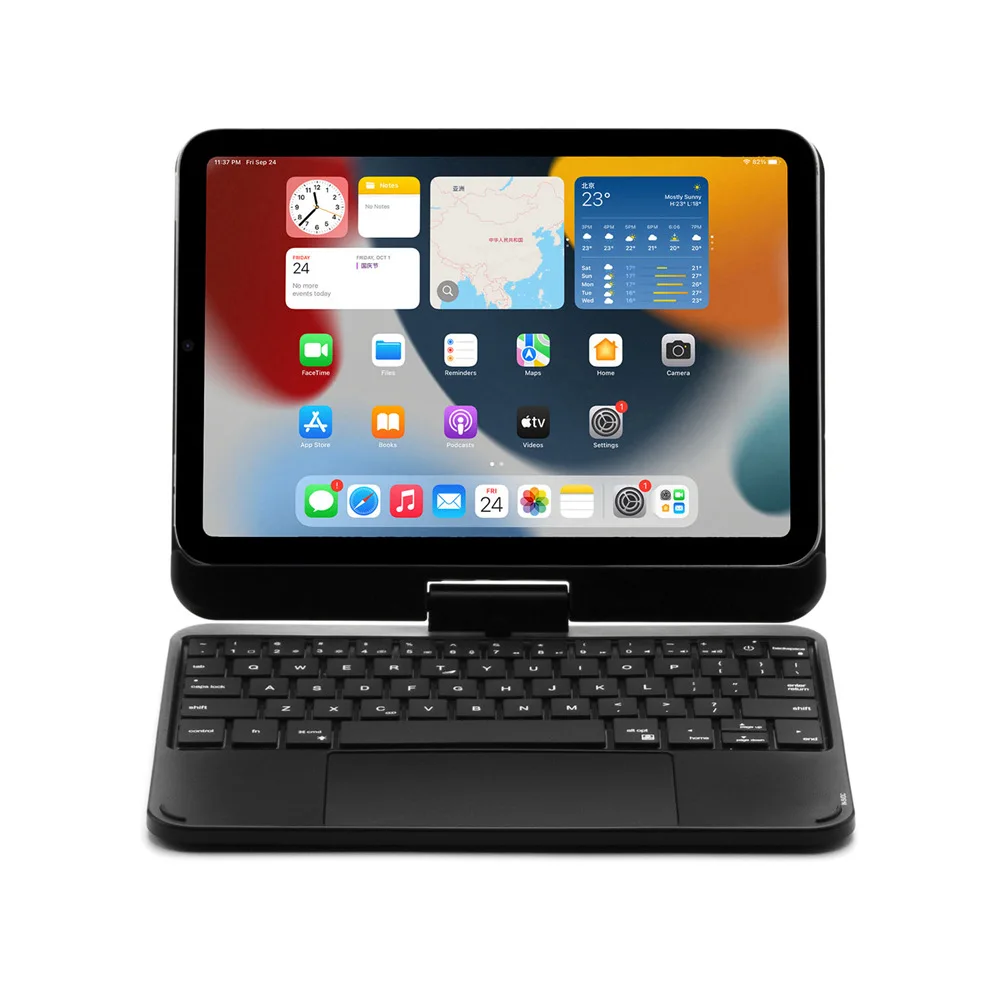 Imagem -02 - Russo Espanhol Hebraico Tailandês Coreano Árabe Teclado Mágico para Ipad Mini 6th Geração 8.3 Polegada 2023 Tablet