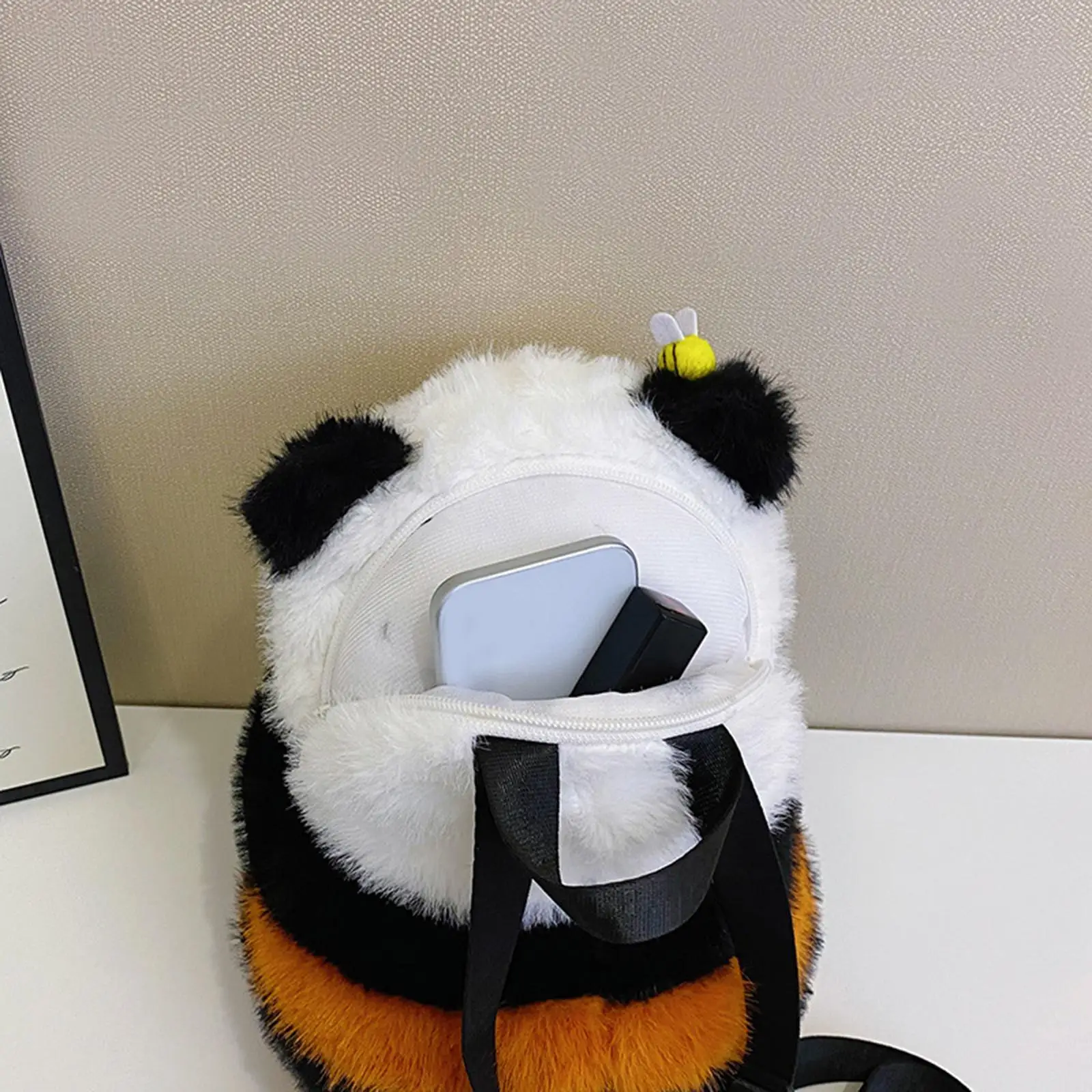 

Panda Backpack Soft Decoration Party Decoration Travel Birthday Gift Daypack