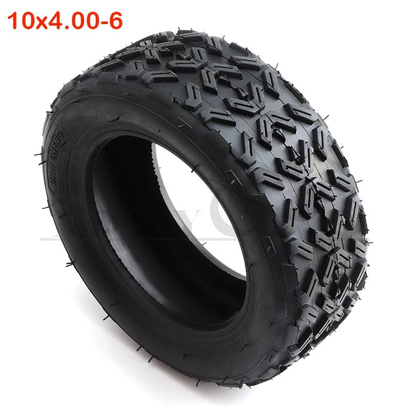 

10x4.00-6 Tubeless Vacuum Tire for Electric Scooter Balance Car Mini Motorcycle 10*4.00-6 Anti Slip Off-road Tire