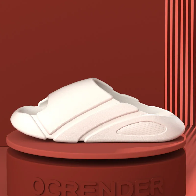 2023 Summer Slippers Men EVA Soft Bottom Indoor Home Slides Sandals Light Beach Shoes Male  Flip Flops Big Size 44 zapatos