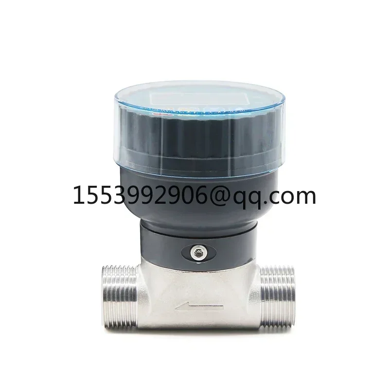 3/4 Inch Smart Digital Display Flowmeter RS485 LCD Electronic Flowmeter DN20 Stainless Steel Male Thread Flow Sensor