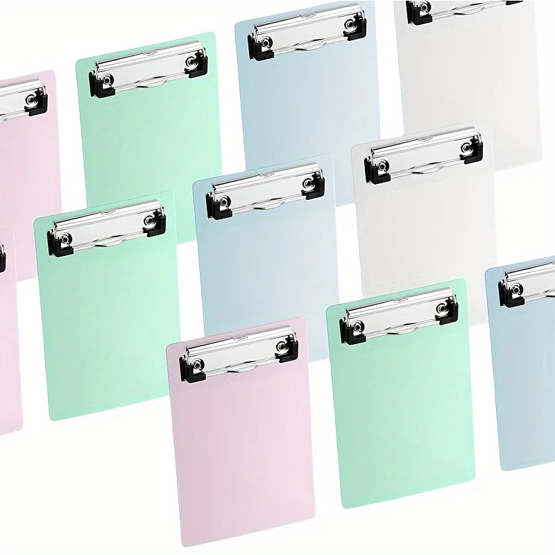 

A6 File Folder Paper Clipboard Writing Pad Splint Memo Clip Board Document Holder Student School Office Stationery Supplies