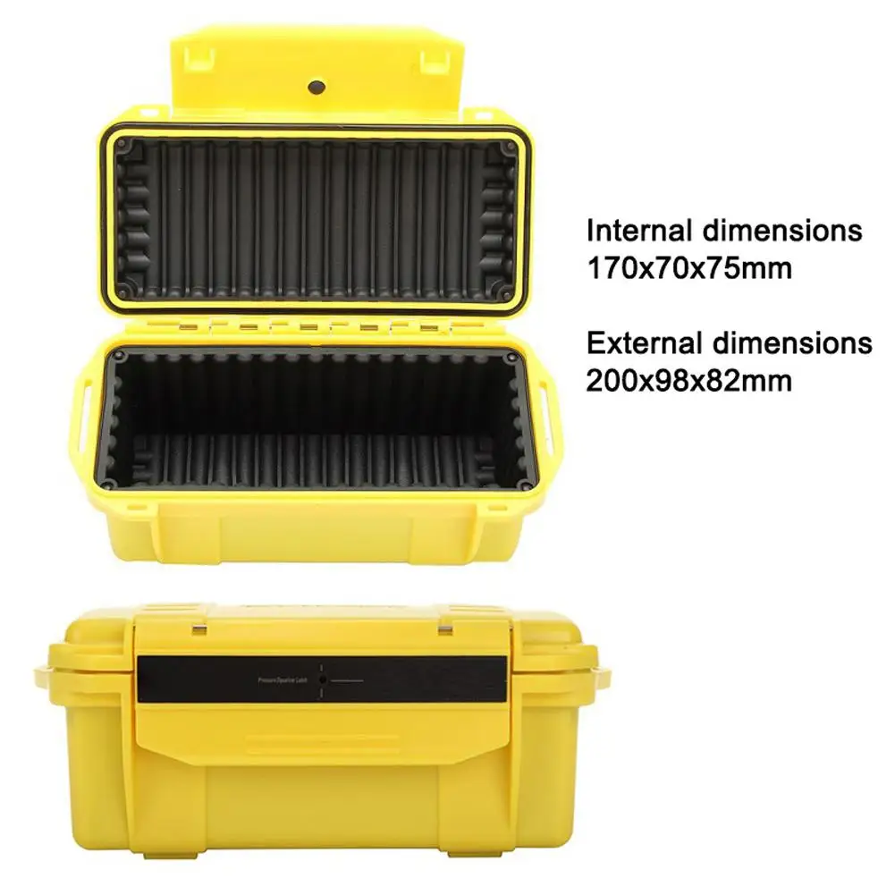 Professional Waterproof Storage Box Outdoor Anti-fall Impact-resistant Shockproof Toolbox Seal Container