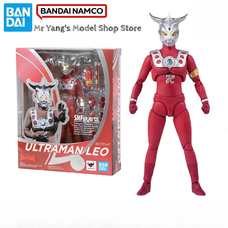 

Коллекционная фигурка Bandai SHF Ультрамен Лео (эпоха Шоа) Ген Оотори, модель-игрушка, подарок, в наличии