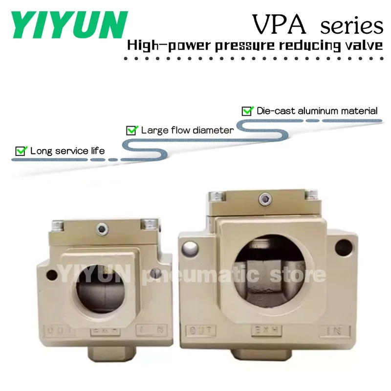 

VPA3145-04/06,VPA3165-10/12,VPA3185-14/20,VPA3165V-10/12,VPA3185V-14/20,YIYUN, Pneumatic large-diameter solenoid valve,VPA serie