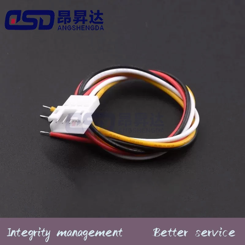 5PCS PH2.0 electronic wire connection terminal wire single head tinned wire 4P female head single head 20cm air docking cable