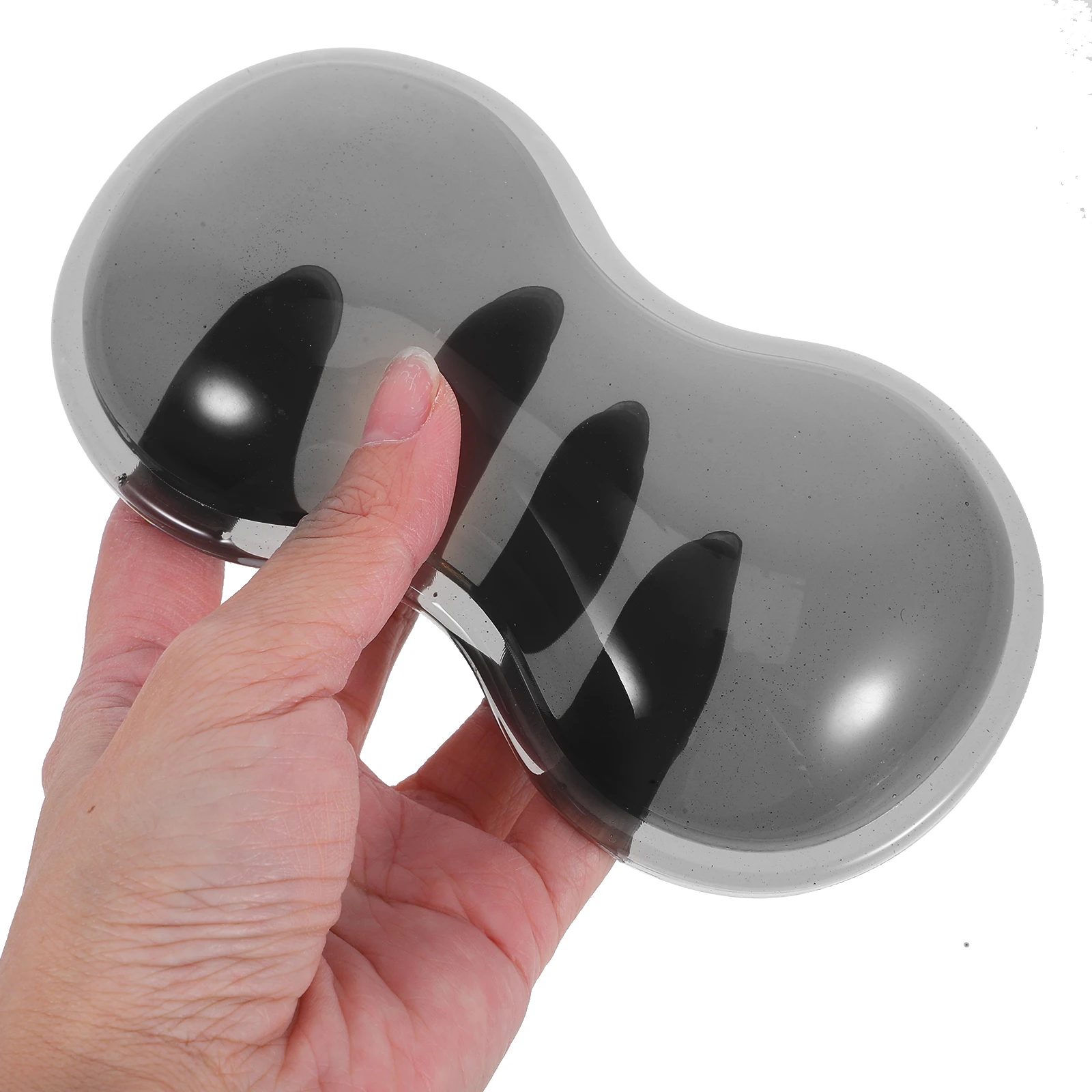 

Black Non Slip Silicone Mouse Wrist Rest Pad Ergonomic Gel Support for Office Gaming Laptop Desk Accessories Waterproof Easy to