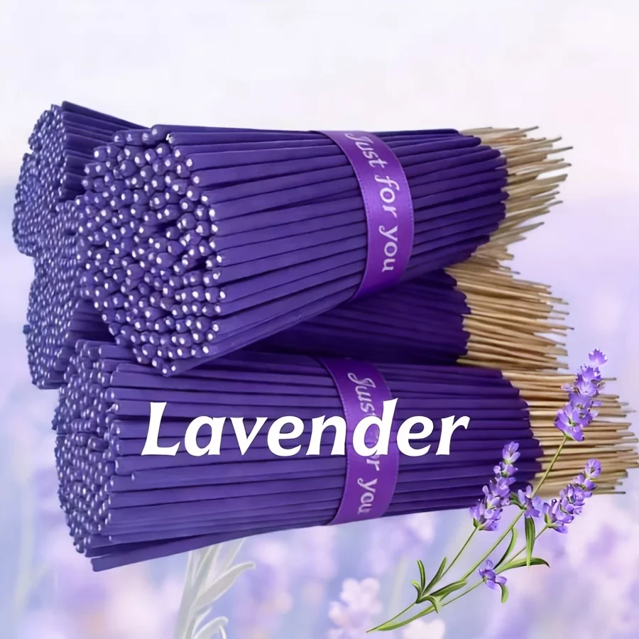 Uv Inhibitor Candle - Varetas de Incenso Premium de Lavanda