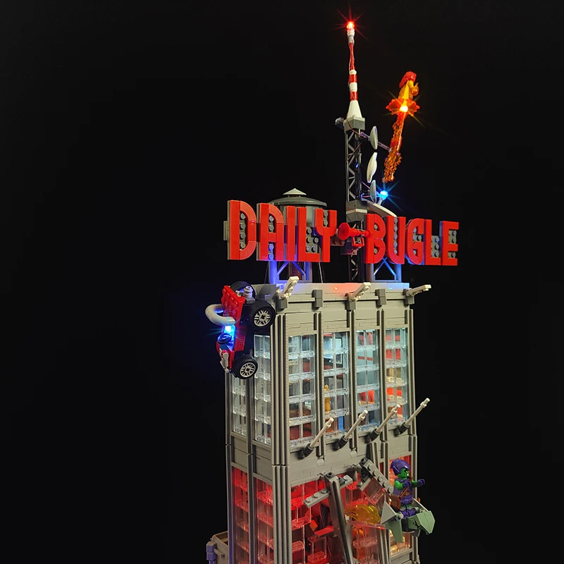 

Комплект светодиодных ламп для конструктора LEGO Daily Bugle 76178 (модельные блоки в комплект не входят)