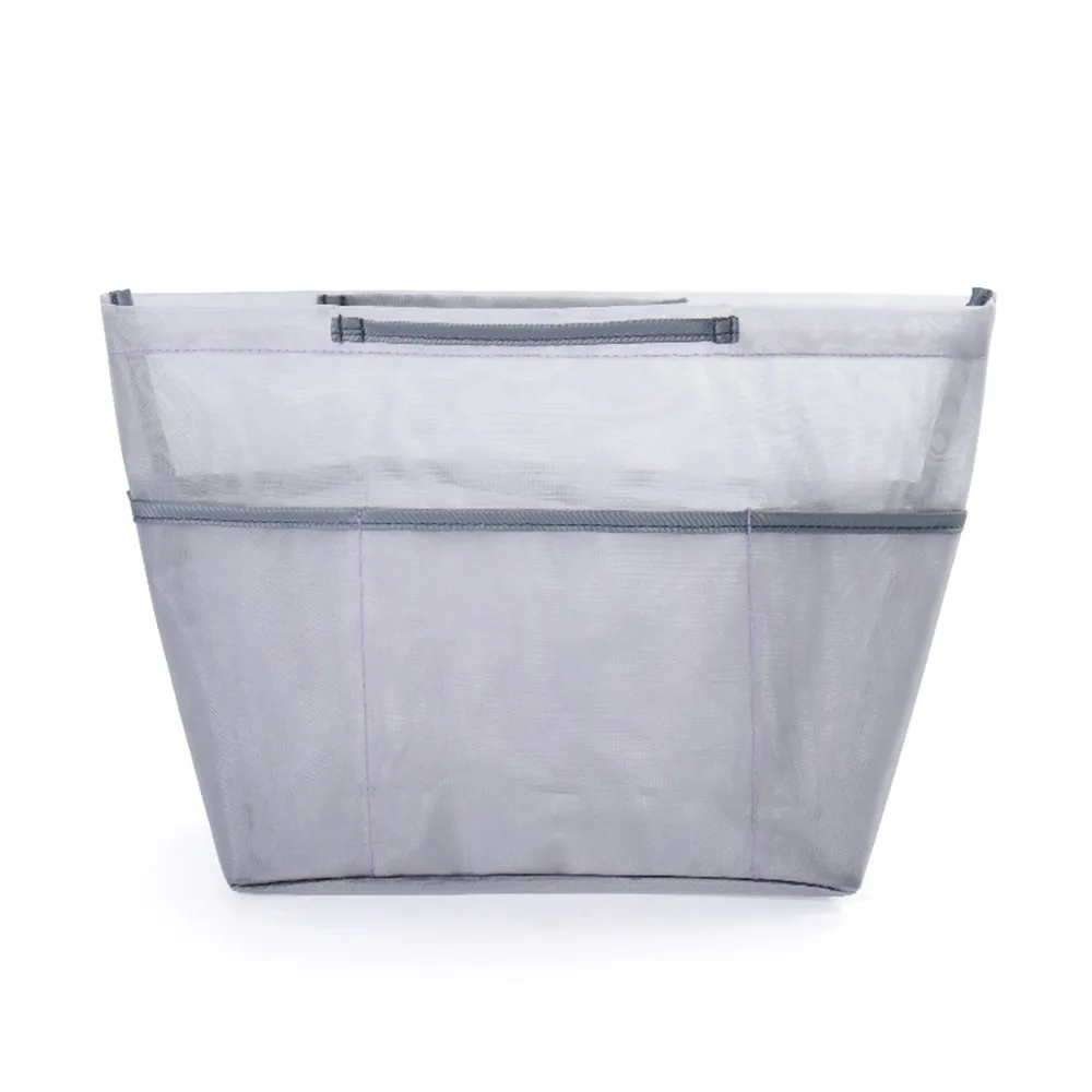 Portable Nylon Mesh Inner Bag Lager Capacity Anti-Collapse Insert Bag Expand Space Multi-Pocket Tote Liner Bag For Longxiang Bag