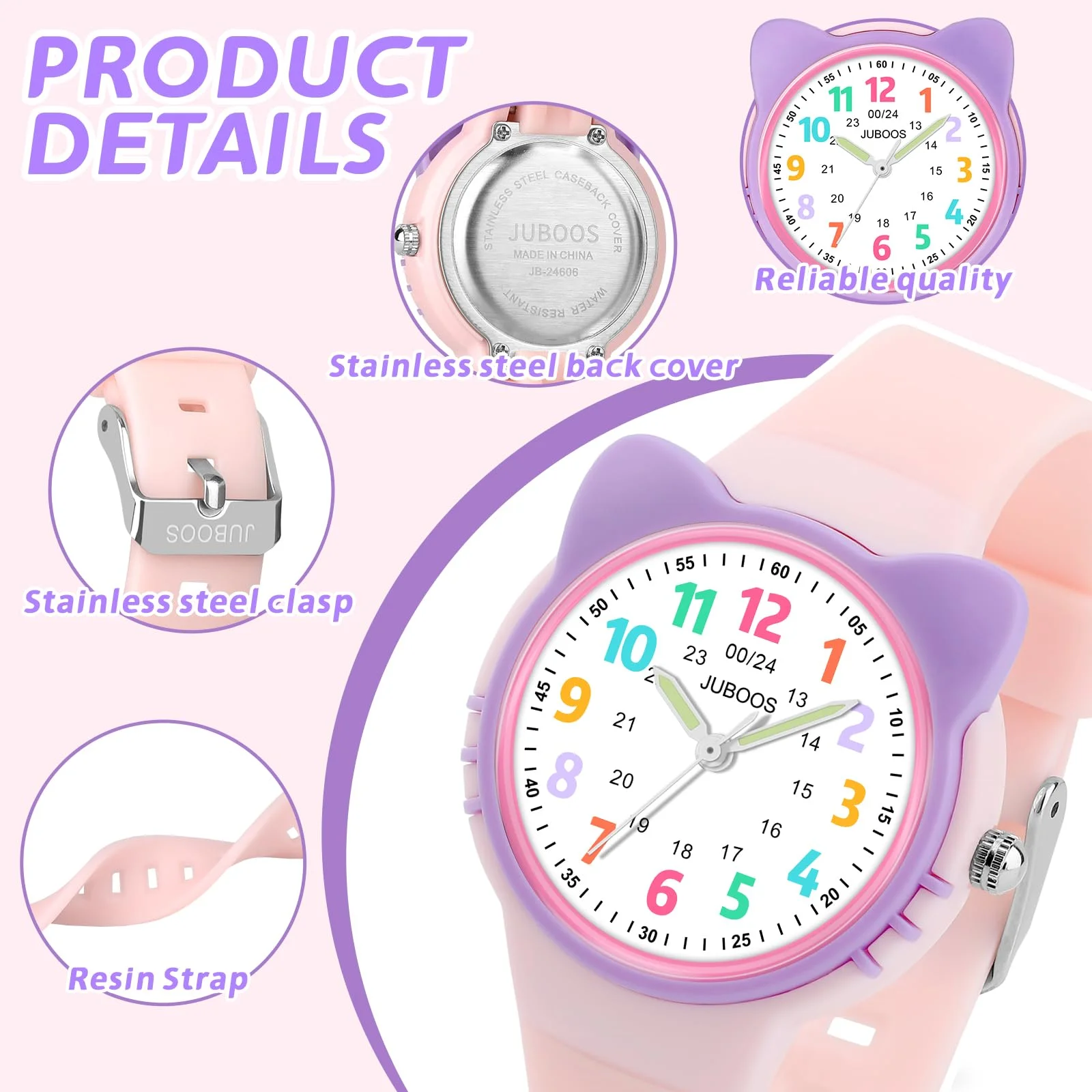 Jam Tangan Analog Anak untuk A - Kids Educational Watch ulasan dan harga