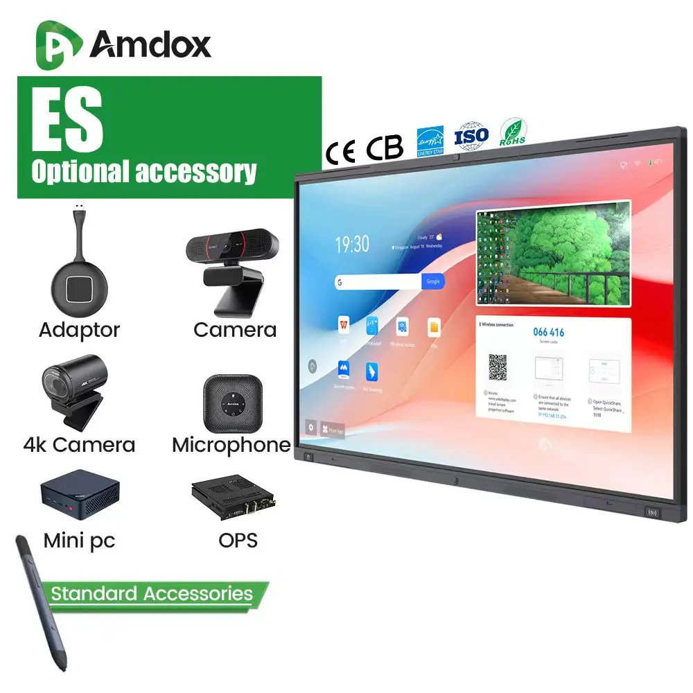 Android Interaktives Whiteboard LCD Infrarot Touchscreen Schule Bildung Tablet Smart Board Preis