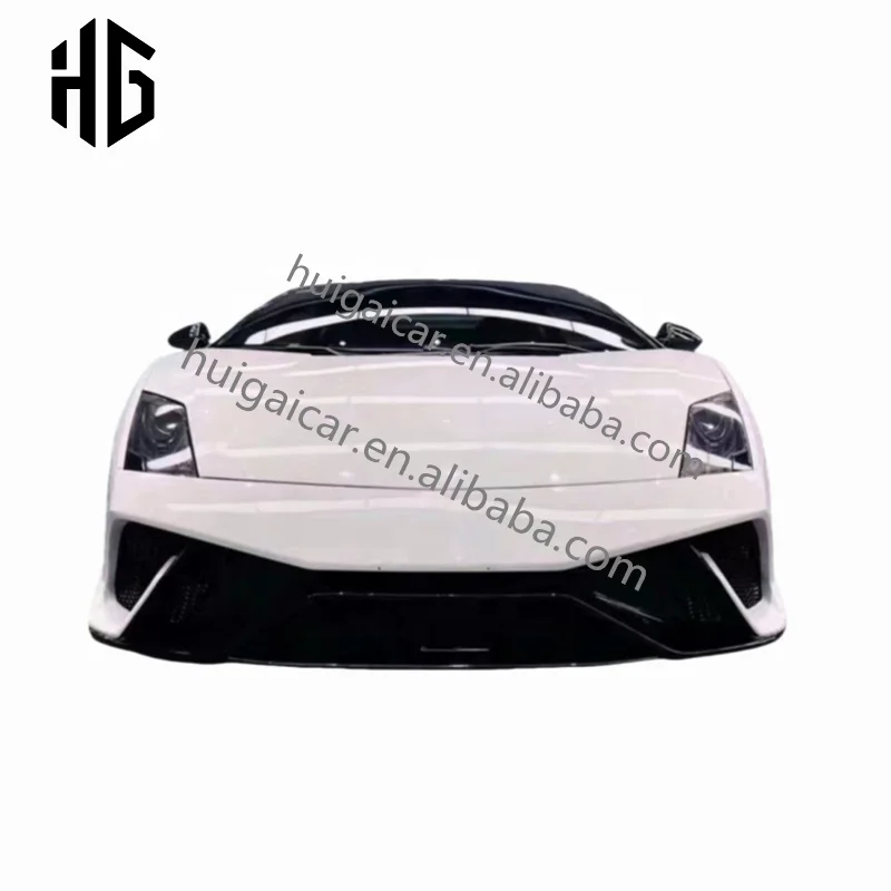 Refurbished performance style car front bumper fiberglass material, suitable for Lamborghini Gallardo Lp550 Lp560 car bumper acc