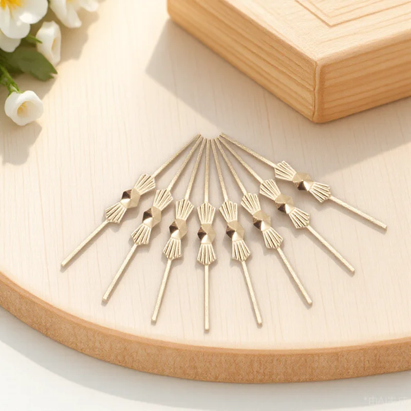 

300pcs Crystal Connectors Metal Garden Decoration Chandelier Bow Tie Connectors Fastening Clips Lamp Bead Parts Components