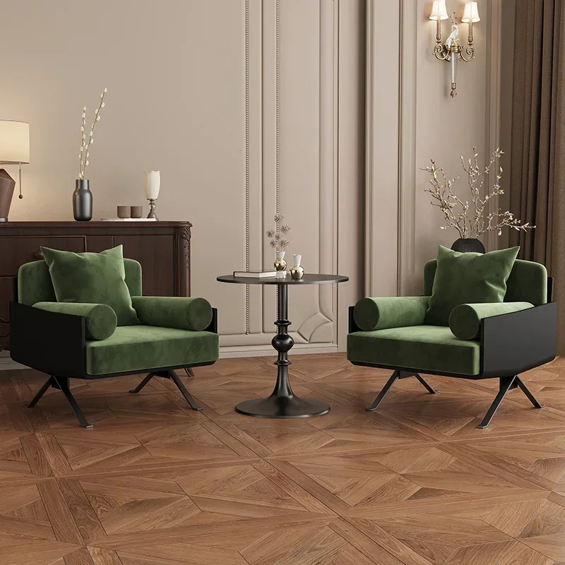 Trending Modren Living Room Chairs Luxury Wooden Single Designer Chairs Living Room Comfy Nordic Relax Sessel Furniture Home