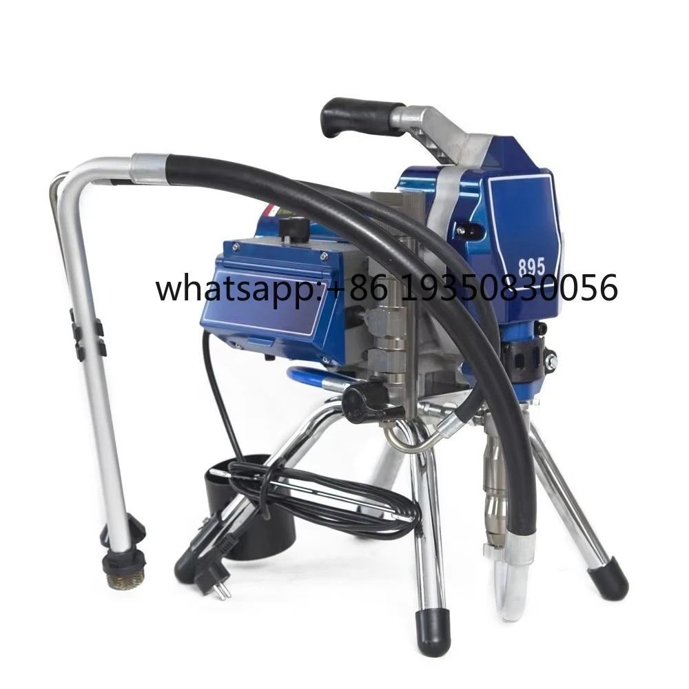 Electric Airless Paint Sprayer 895 Wall Painting Latex Stain Acrylics Primers Enamels Oil Based Water Based Paint