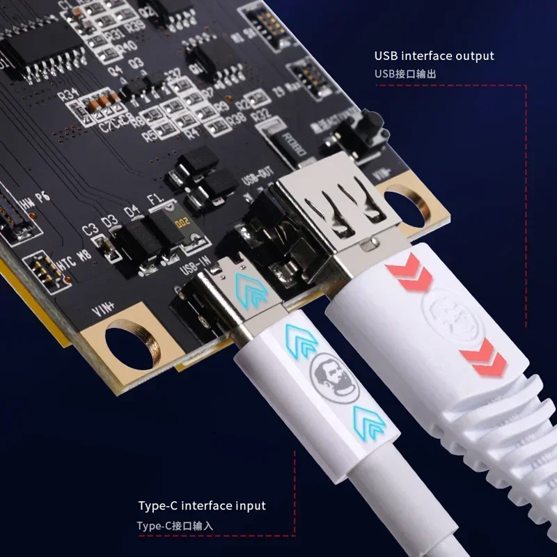 Scheda di rilevamento dell'attivazione della batteria del meccanico BA27 per IPhone 5-13Promax strumento di riparazione del Tester di ricarica del circuito della batteria Samsung