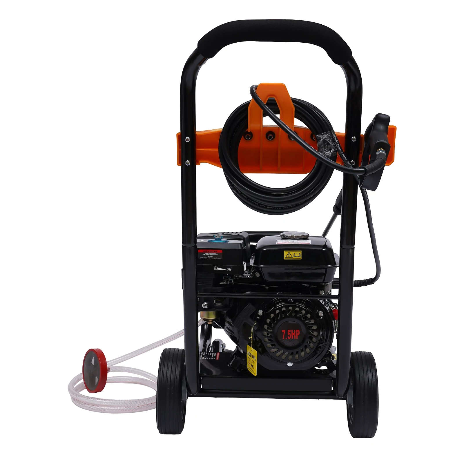 7.5HP 3600RPM Diesel Gasoline Engine Power Ultra-high Pressure Cleaning Machine Brush Car Sandblasting Sewer Sewage Dredging