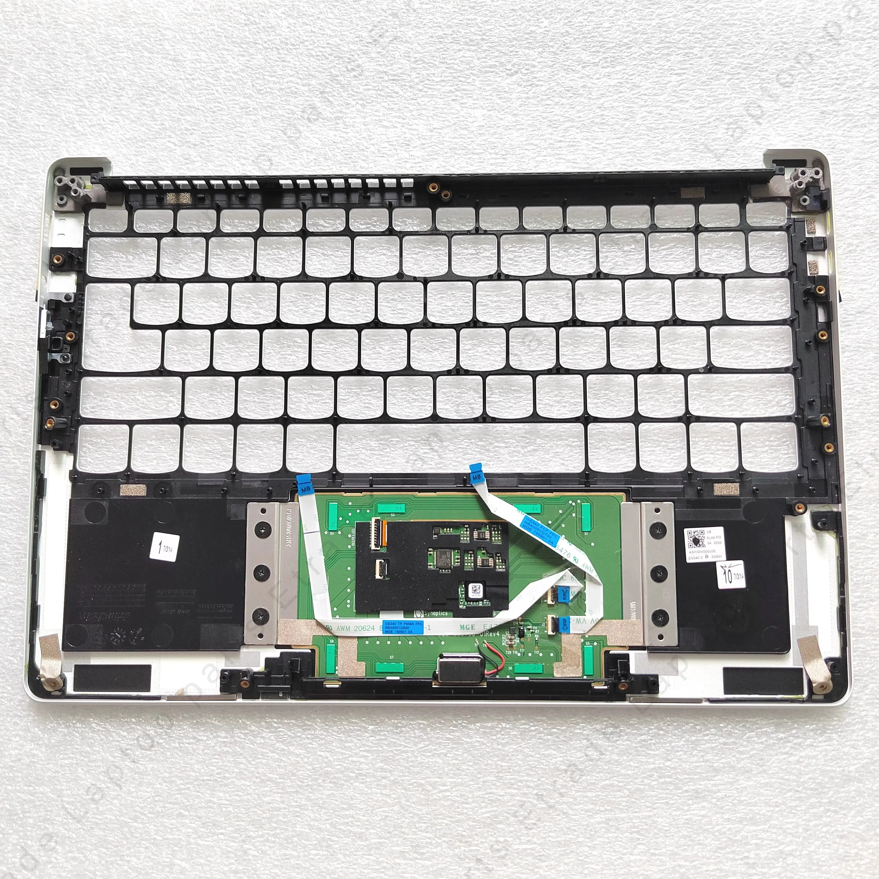 New For Ideapad S540-13IML S540-13ARE Laptop LCD Back Cover Rear Lid /Palmrest Upper Cover AM1GW000L00 /Bottom Base Cover Silver