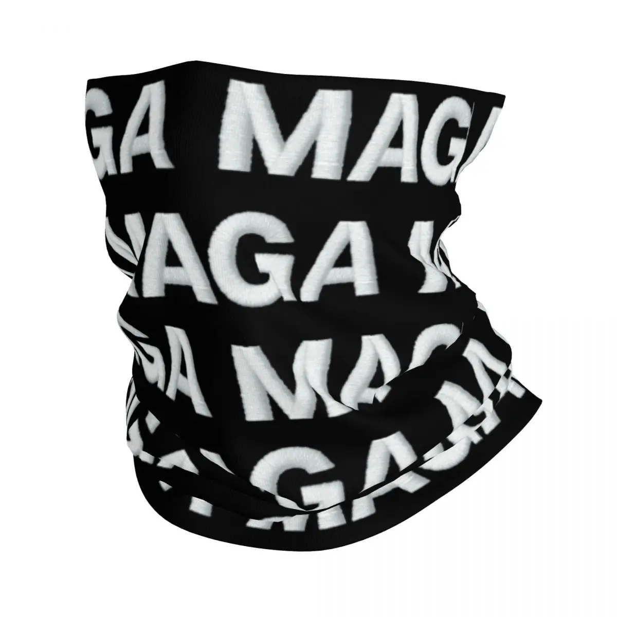 MAGA HAT Donald TRUMP Bandana Neck Gaiter Printed Balaclavas Wrap Scarf Multifunctional Cycling Fishing Unisex Adult Washable