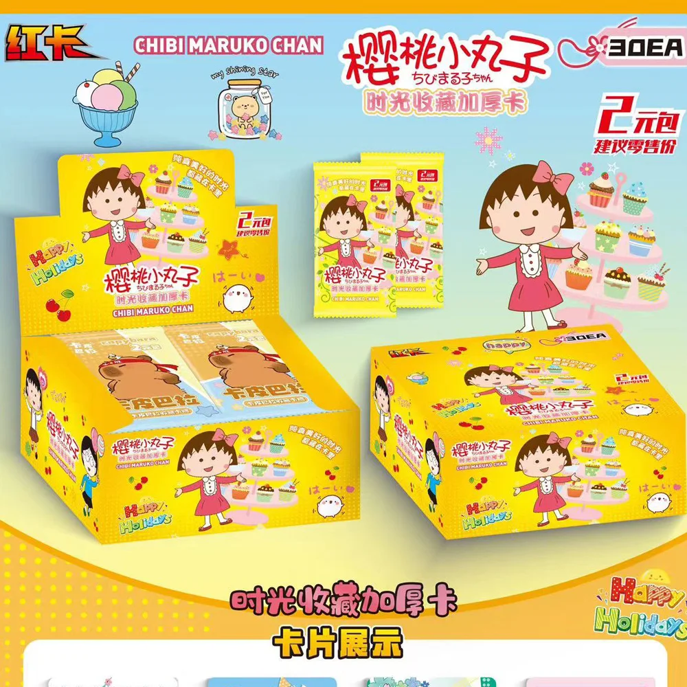 2025 New Chibi Maruko-chan Card Entertainment Series Pack Rare SP SSP Card Collection Anime Card giocattoli per bambini regali di compleanno