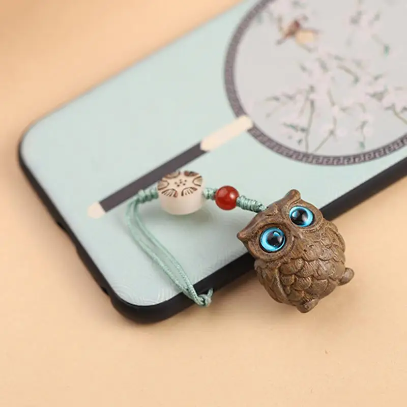 Aesthetic Phone Charm Strap Portable Fashionable Phone Charm Delicate Owl Decor Purse Pendant For Family Friends Colleagues