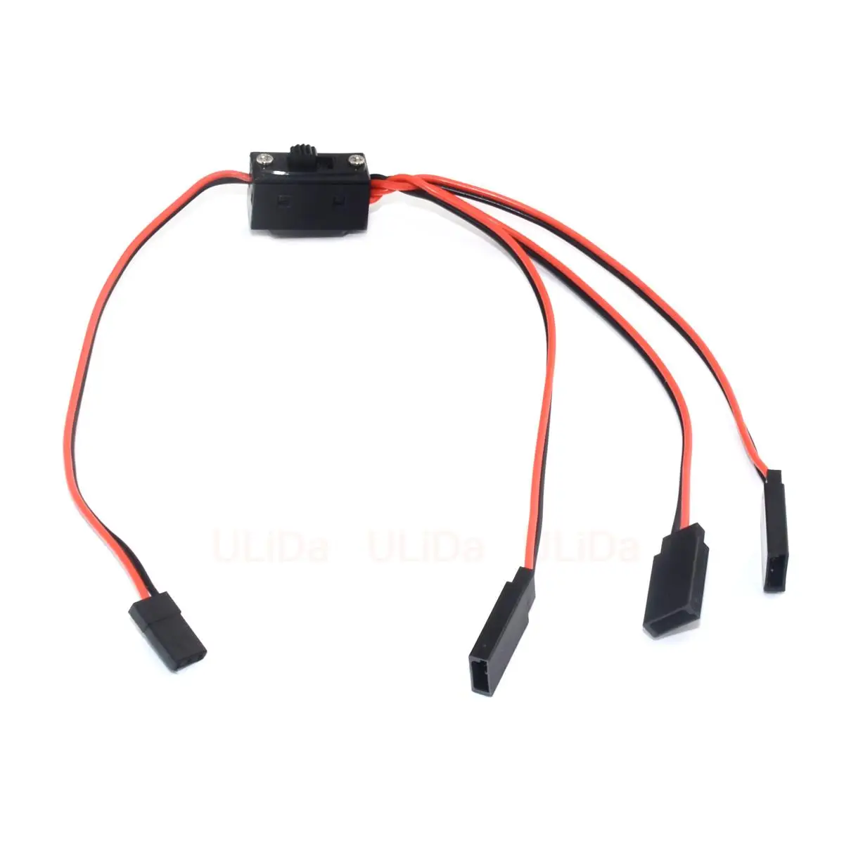 Câble Répartiteur de Commande d'Éclairage 1 vers 2, 1 vers 3, 1 vers 4, Câble d'Extension de Servo pour Voitures RC Crawler 1/10 1/8 TRX SCX10