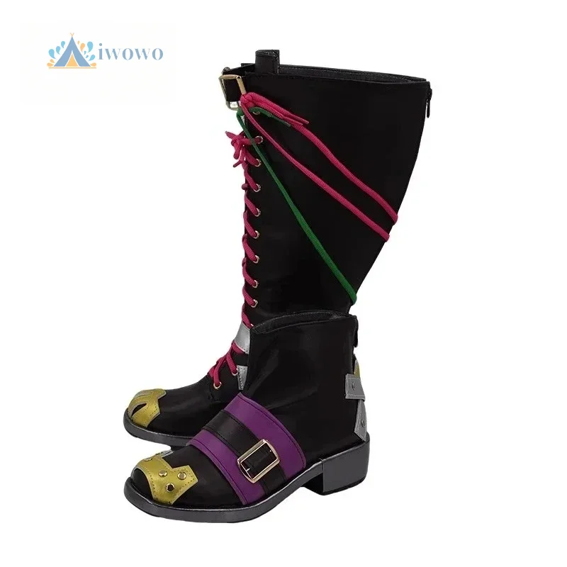 Arcane LOL Jinx Обувь для косплея Сапоги на заказ