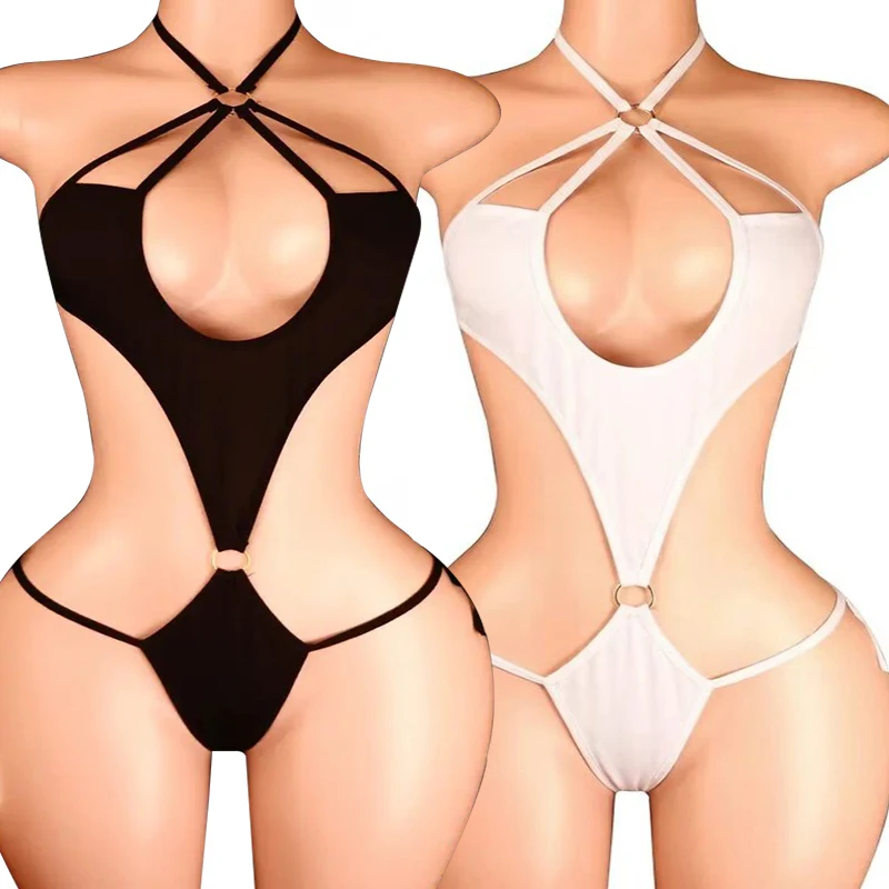 

Sexy Babydolls Dress Lingeries For Woman One Pieces Bra & Brief Sets Mesh Tights Transparent Erotic Underwear Call Of The Night