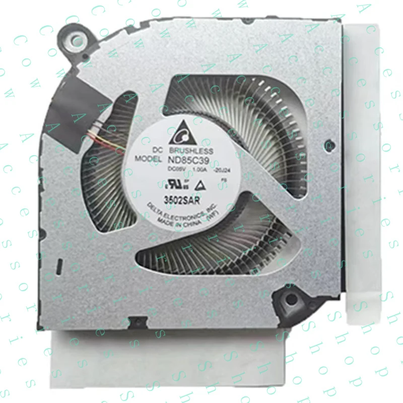 PP+ New GPU Cooling Fan DC05V 1.0A Metal Leaf for Acer Predator Helios 300 PH315-54