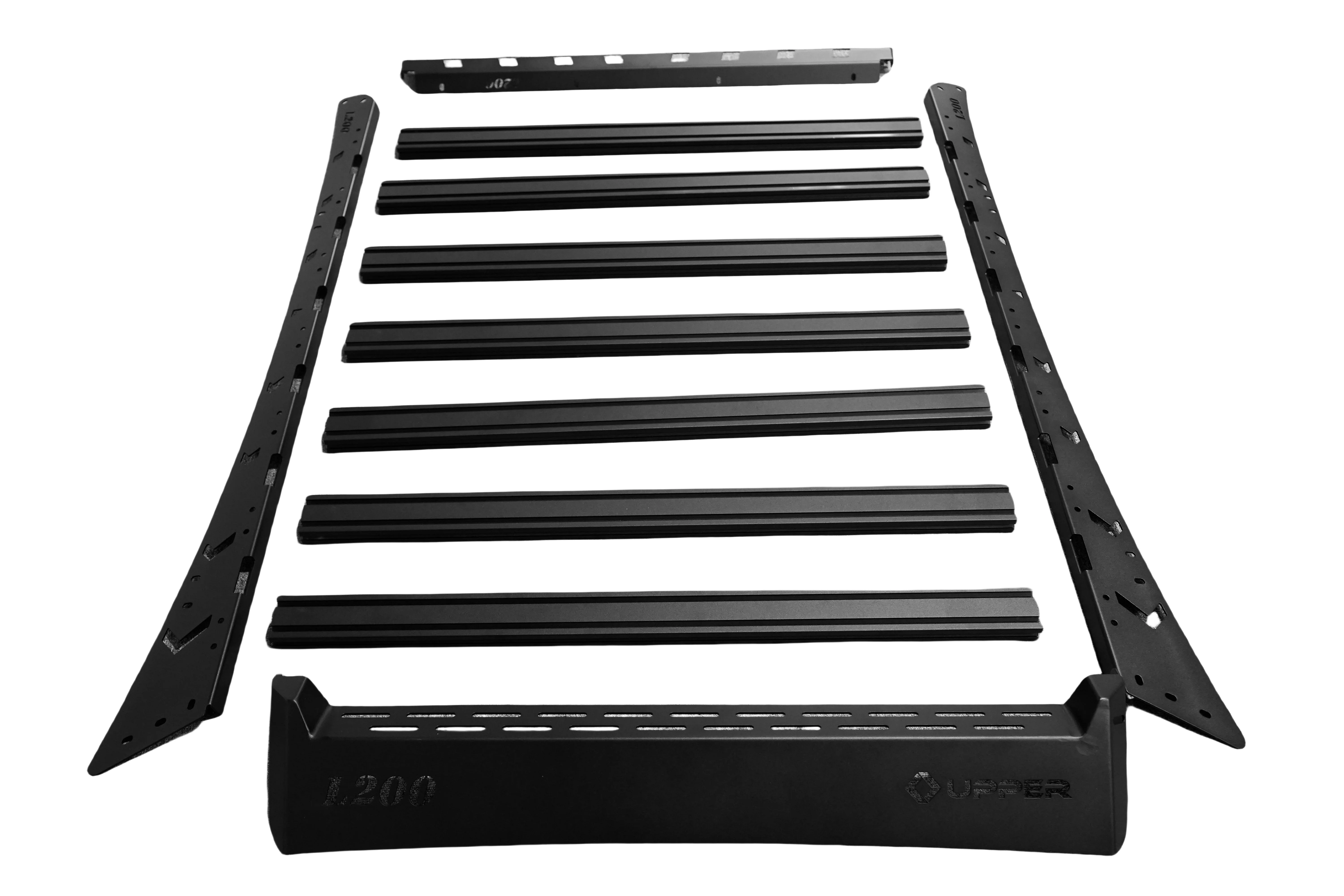 AUTO-DACHträger, Dachplattform aus Aluminiumlegierung, Dachkorb, flache Plattform für L200 Triton 2015–2023