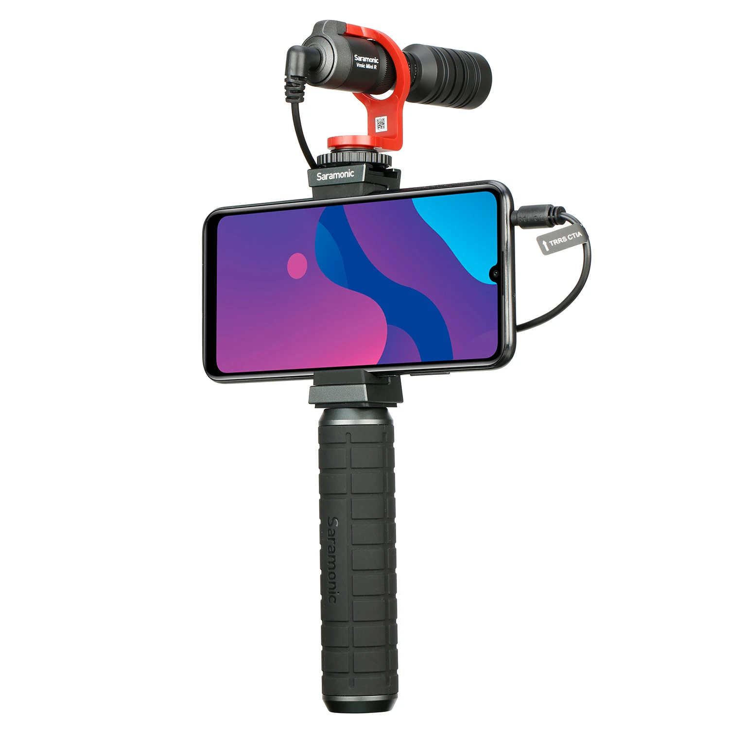 Saramonic VGM Smartphone Video Kit with Stabilizing Rig and Microphone for content creators vloggers smartphone videographers