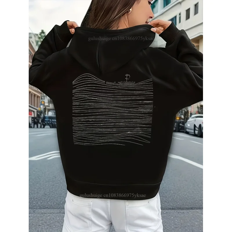 Streetwear Pullover Hoodie Halloween Gifts Abstract Silver Line Pattern Fall Clothes Autumn Winter Daily Wear Gift For Him Her