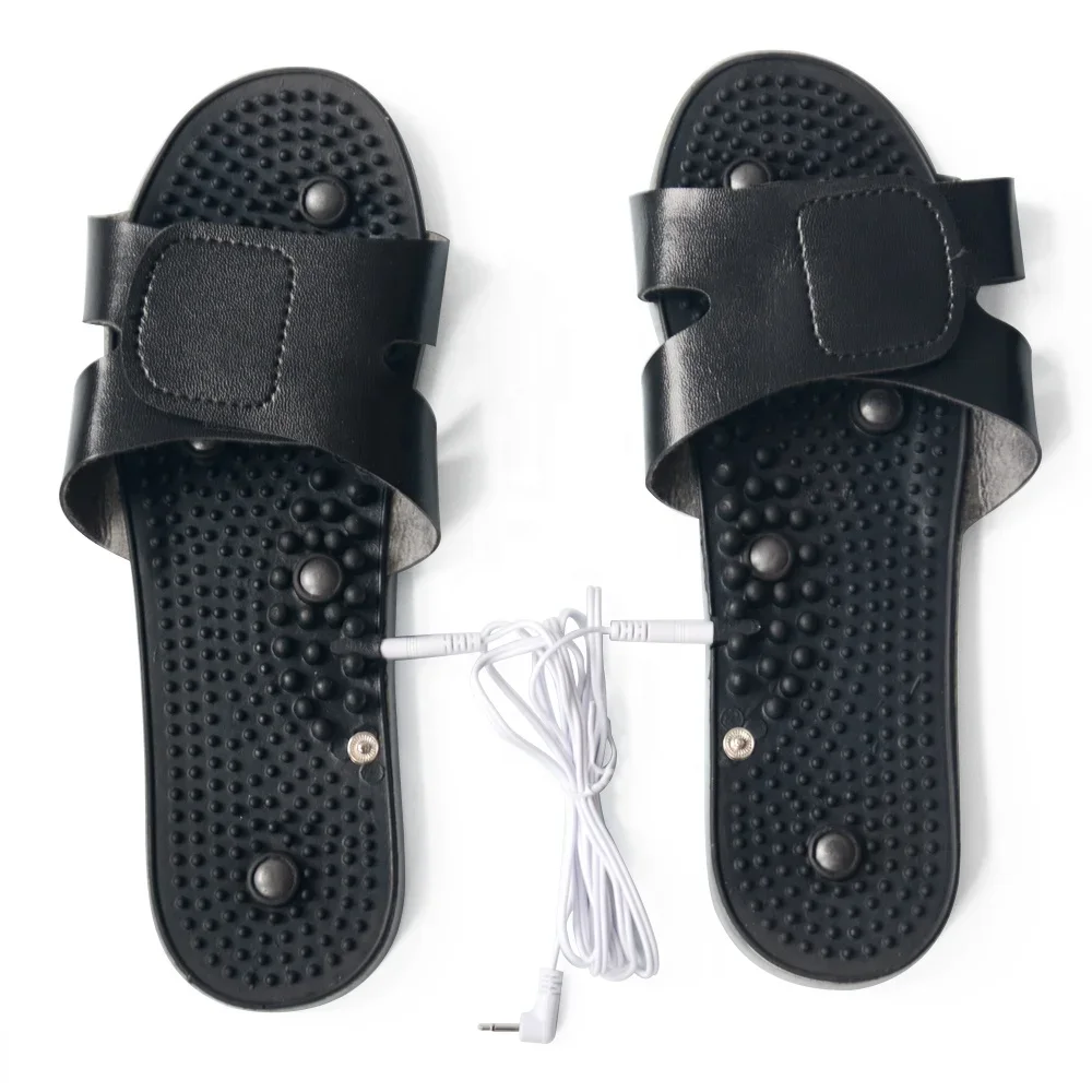 

Electric Massage Slipper for Digital Therapy Machine with Snap and Pin Connector