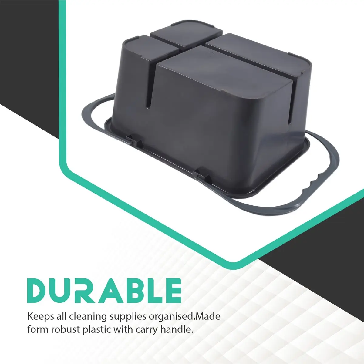 REST Sundries Cleaning Basket Plastic Portable Tool Box Storage Basket Hotel Cleaning Cleaning Sanitation Tool Basket