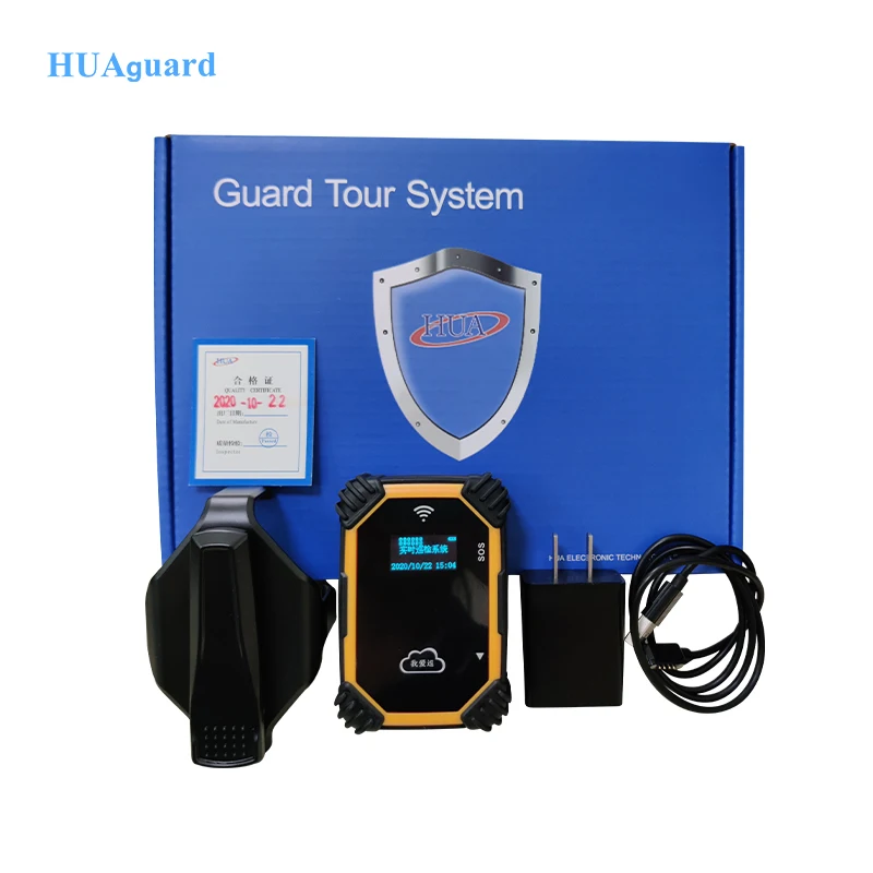 HUAguard HUA-K2 SOS إنذار في الوقت الحقيقي على الإنترنت، ماسح ضوئي لتتبع الحراسة المحمول على الإنترنت #1