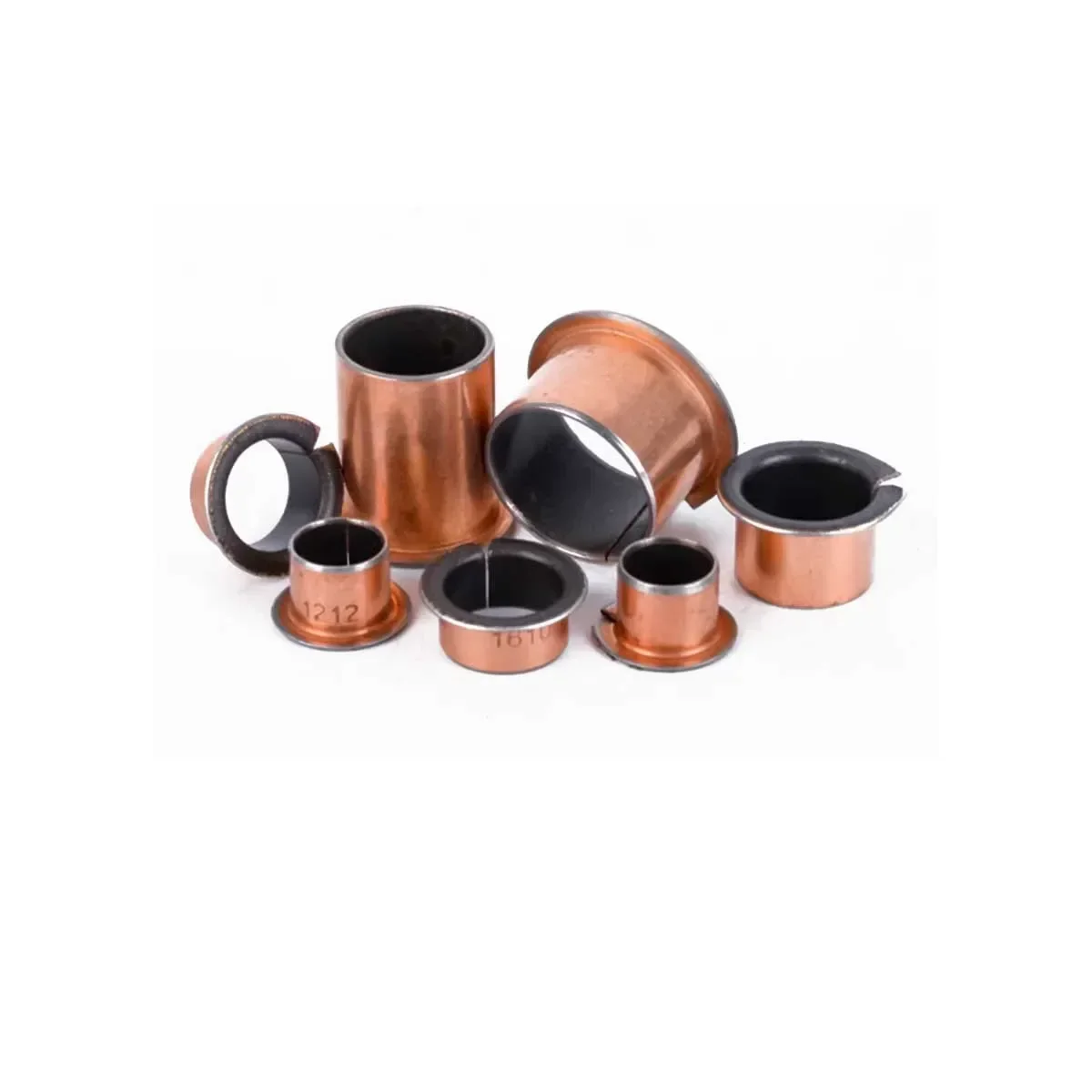 Composite Copper Sleeve Guide Sleeve With Flange Flange, Self-Lubricating Bearing 6 Inner Diameter 8 10 12 14 15 16/30