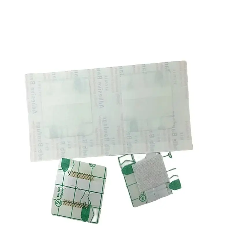 

50 шт./компл., поплавок, игла, пластырь, прозрачная/непрозрачная повязка на рану, закопаная шовная лента, пластырь, клейкие повязки