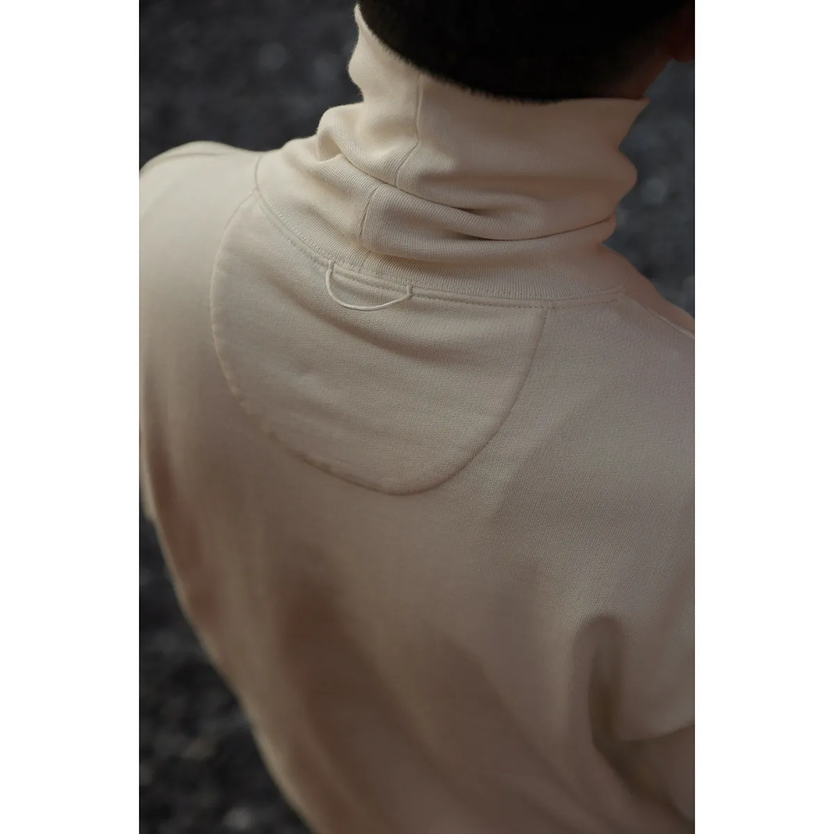 Secondorder FW22 Turtle Neck Sweatshirt Vintage High Neck Oversized Pullover Sweatshirt