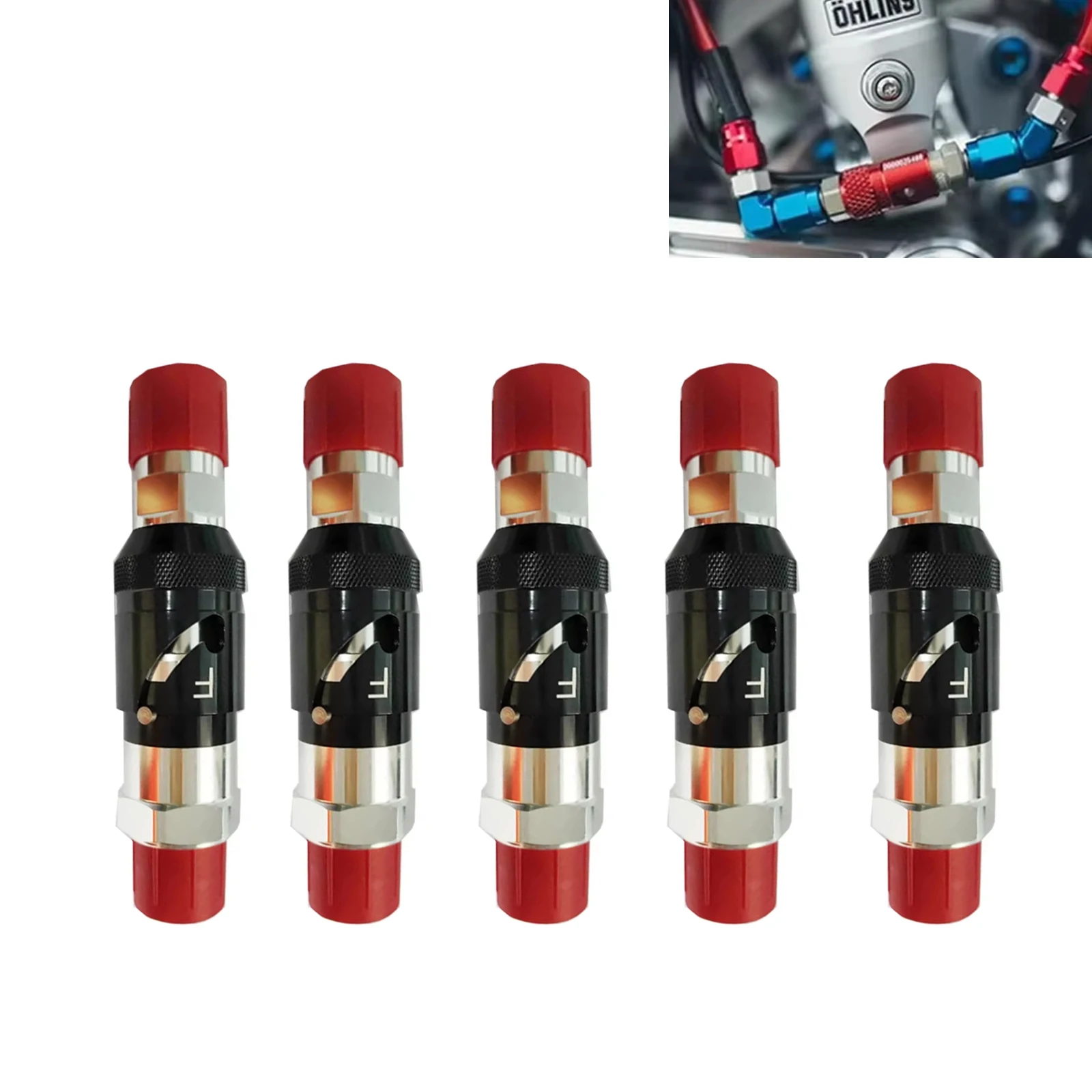 AN3-AN12 Quick-Release Disconnect Brake Fuel Hose Fittings Connector High-Performance Adapters of Fuel Hose Fuel Systems