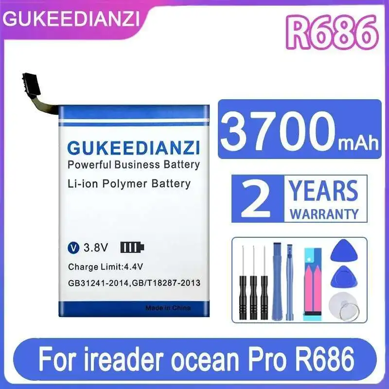 

For Ireader Ocean Pro R686 3700Mah Good Low-Temperature Performance E - Book Reader Battery Long-Lasting