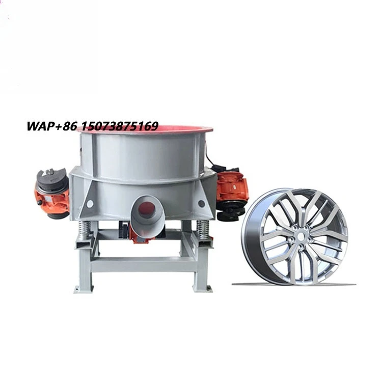 Huge Capacity Automatic Aluminum Wheels Vibration Polishing Machine/vibratory Tumbler Polisher