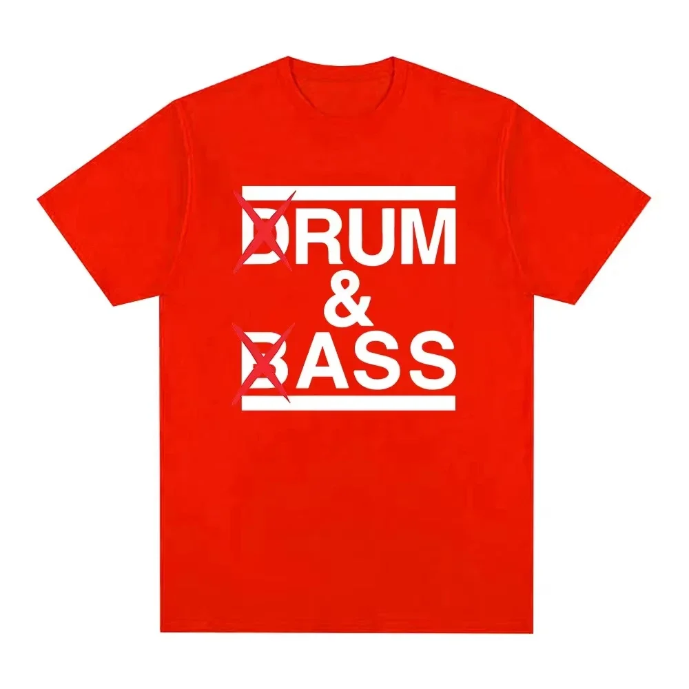 Lustiges Drum-and-Bass-T-Shirt, Rum-and-Ass-Liebhaber-Witze, kurzärmeliges T-Shirt aus 100 % Baumwolle, Unisex-Mode – Detail 4