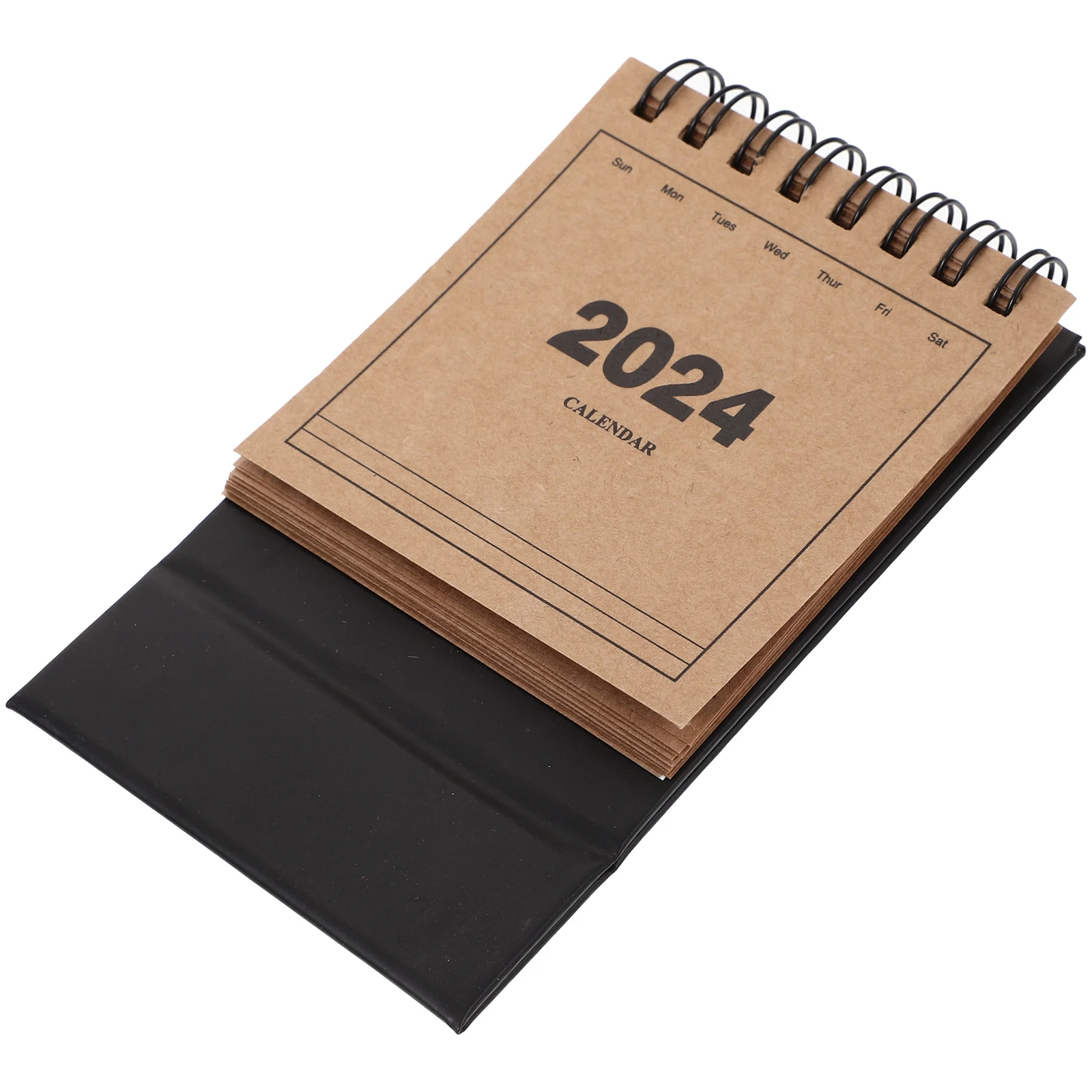 

Desktop Mini Calendar 2023-2024 Functional Standing Flip Calendar for Desk Organization Home Office Decorative Planning Tool
