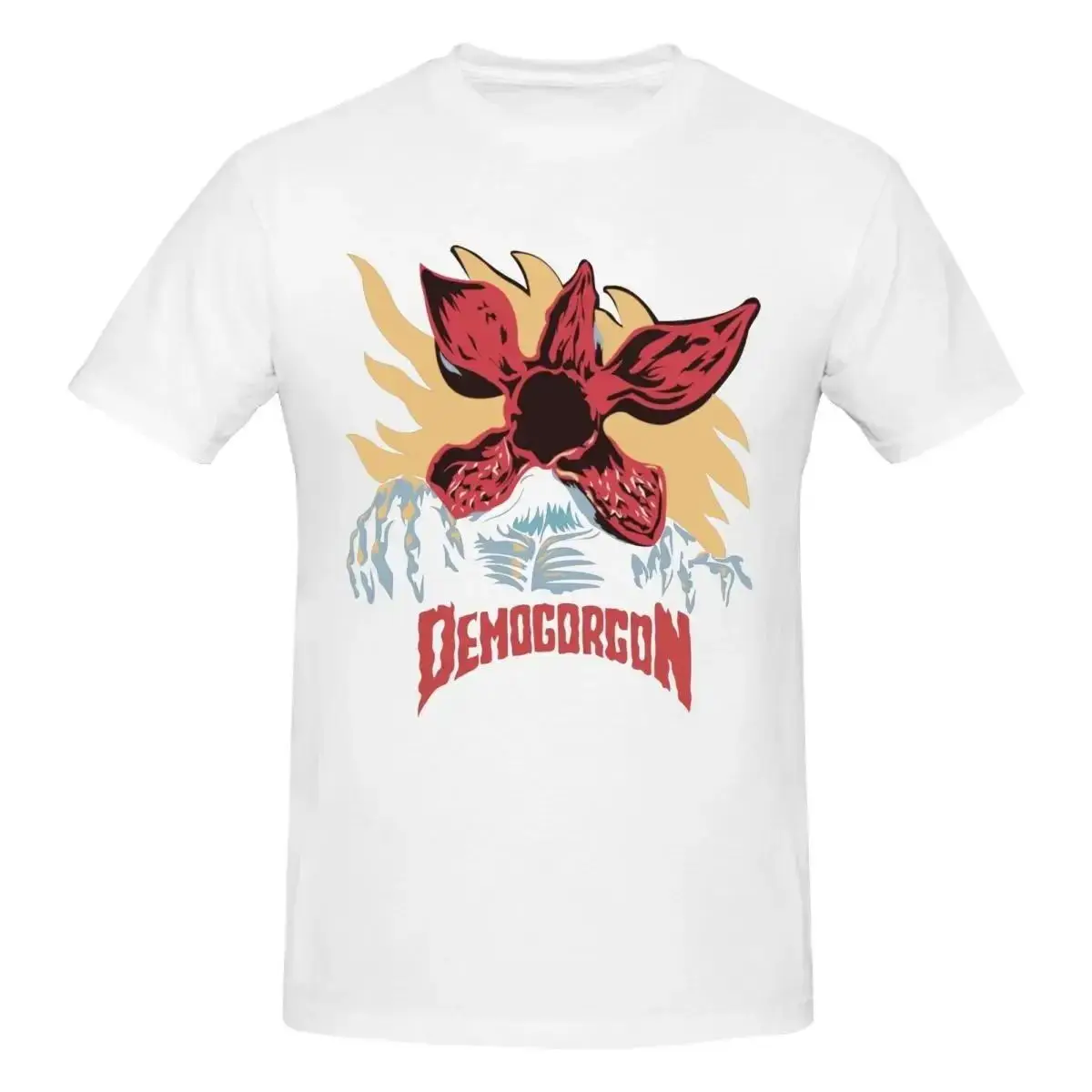 

Hip Hop Oversized T-Shirt Eddie Munson Graphic T-shirts The Demogorgon Awesome Casual Cotton Y2K Gifts O-neck Tops Unisex
